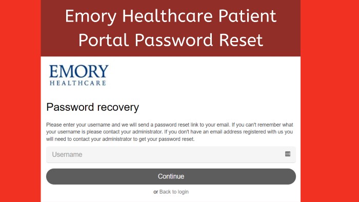 Emory-Healthcare-Patient-Portal-Password-Reset
